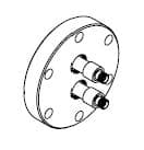 COAXIAL, SMA, 50 OHM, 2 PIN, GROUNDED SHIELD, DOUBLE-ENDED, 275CF 제품 이미지