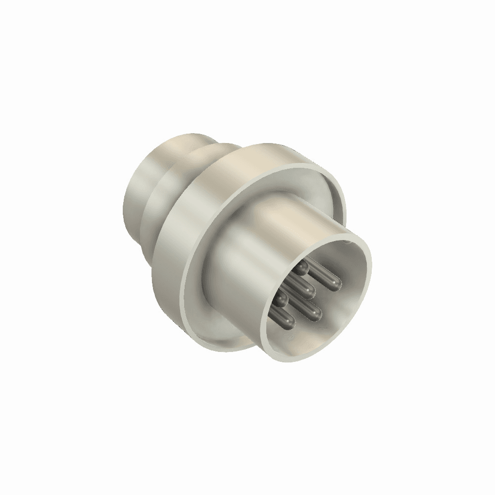 WELDABLE CIRCULAR MINIATURE FEEDTHROUGH 6 PIN
