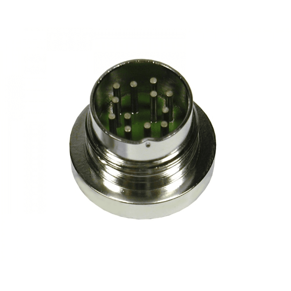 WELDABLE 12 PIN CIRCULAR MINIATURE FEEDTHROUGH