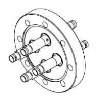 COAXIAL, BNC, 4 PIN, GROUNDED SHIELD, DOUBLE-ENDED, 450CF, NO CONNECTOR 대표 이미지