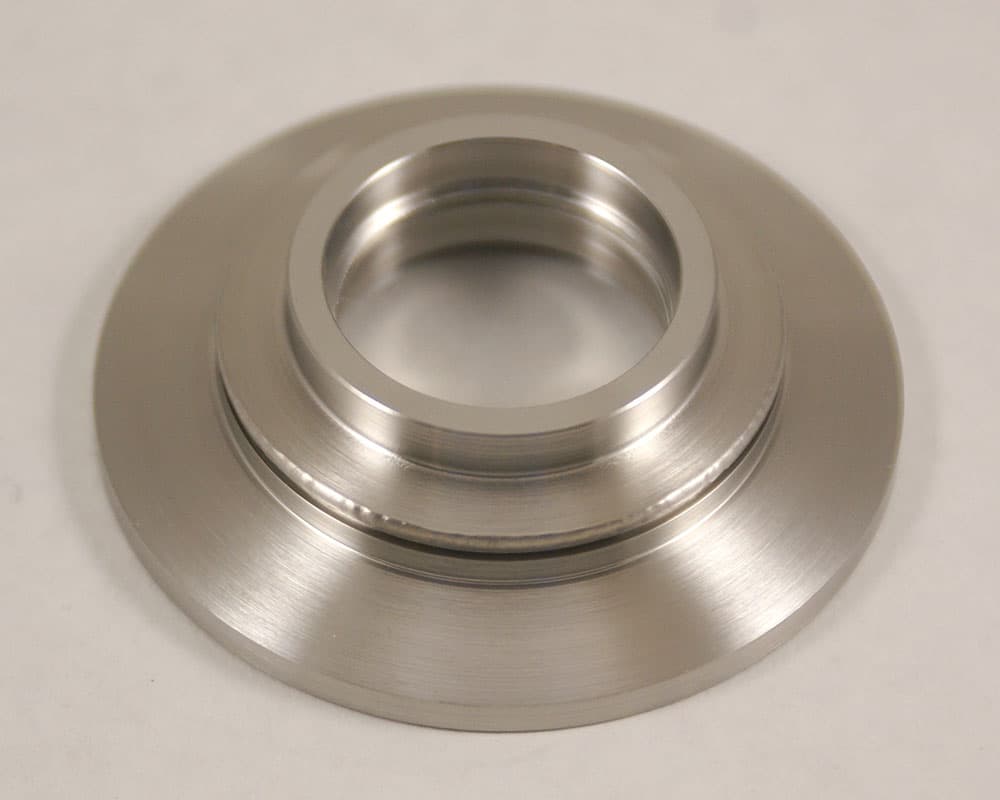 VIEWPORT, CaF2 VAC-OPTICS, 1.0 VIEW, QF40