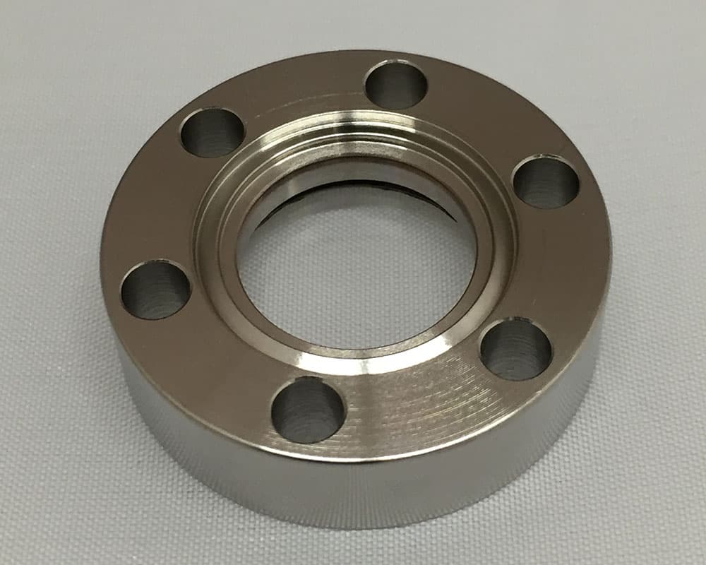 VIEWPORT, FUSED SILICA, DUV, NON-MAGNETIC, 0.6 VIEW, 133CF 제품 이미지