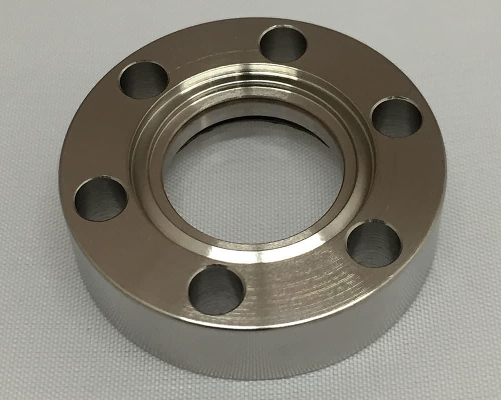 VIEWPORT, FUSED SILICA, UV, NON-MAGNETIC, 0.6 VIEW, 133CF 제품 이미지