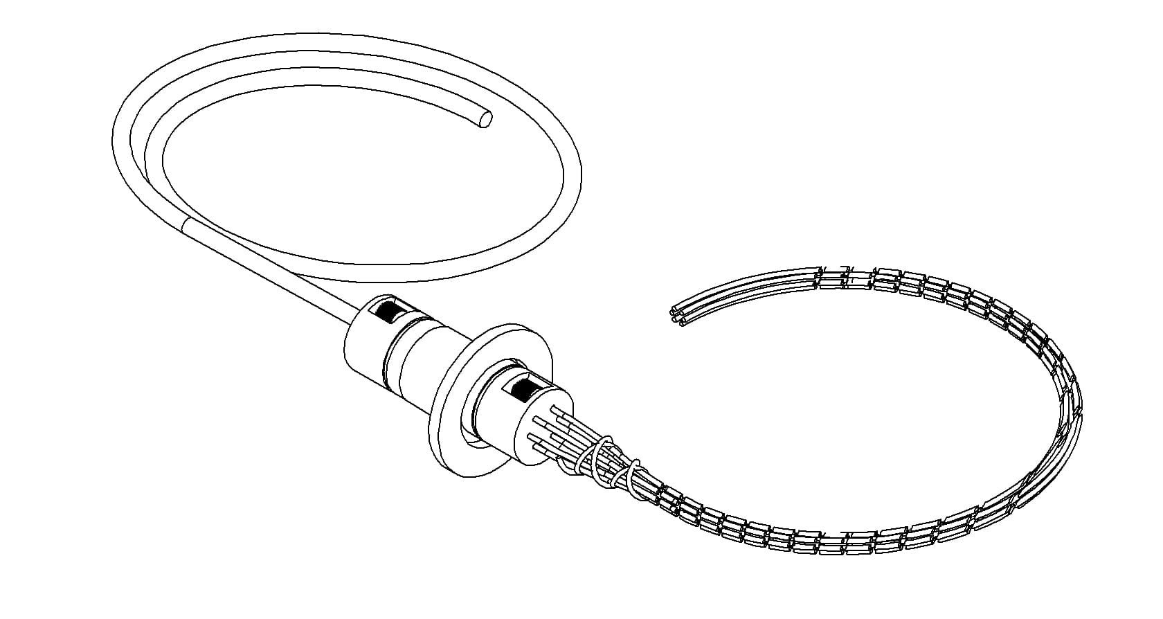MULTIPIN, TYPE-C, 9 PIN, QF16, w/ AIR & UHV CABLES