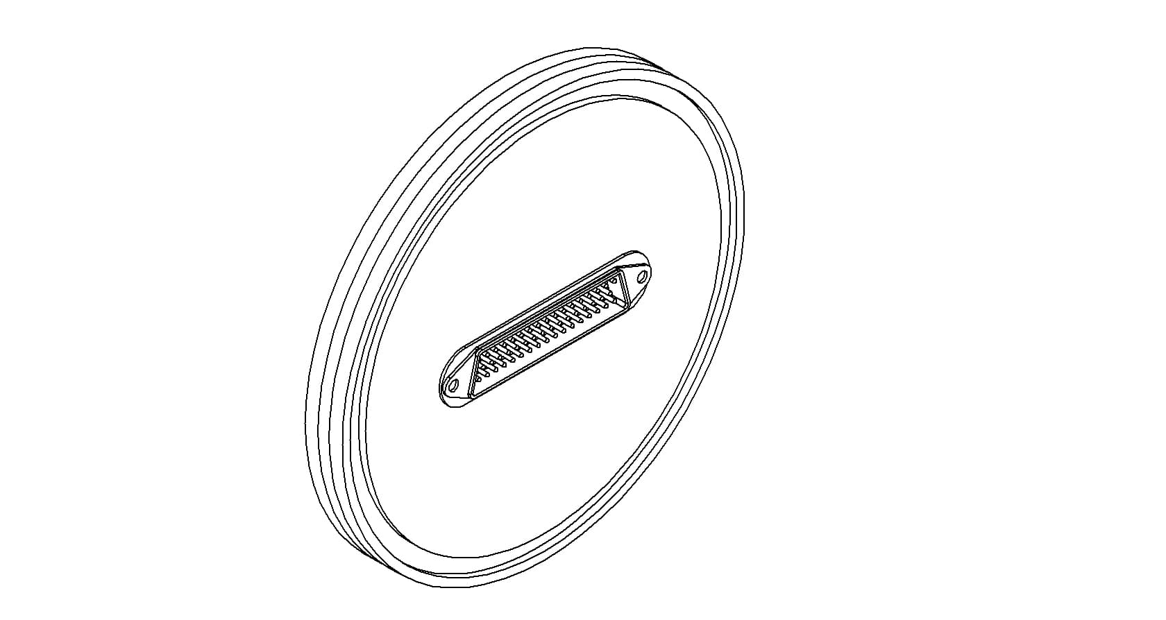 MULTIPIN, TYPE-D, 500V, 5A, 50 PIN, ISO100 제품 이미지