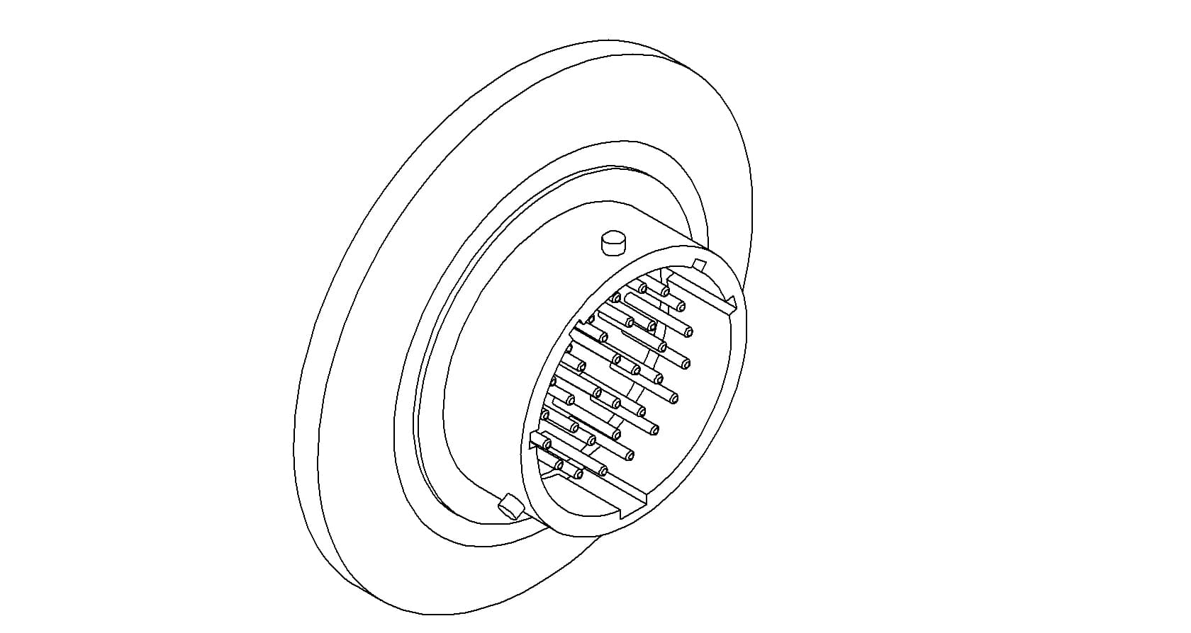 MULTIPIN, MS CIRCULAR, 1000V, 3A, DOUBLE-ENDED, 32 PIN, QF40