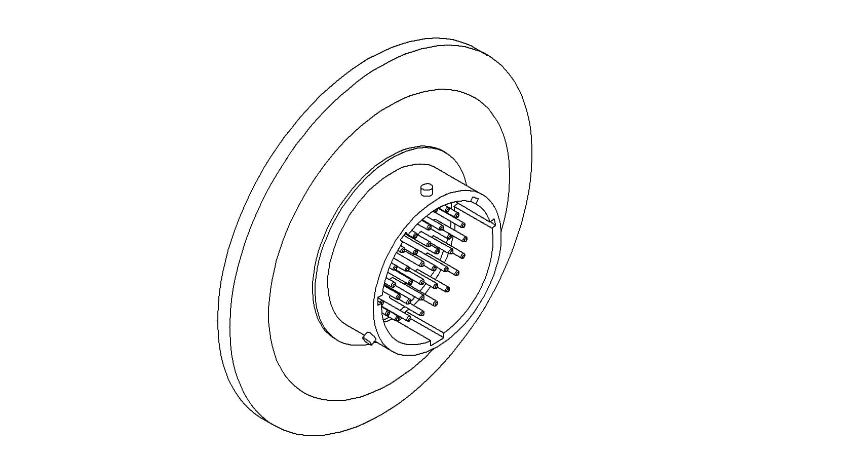 MULTIPIN, MS CIRCULAR, 1000V, 3A, DOUBLE-ENDED, 41 PIN, QF50