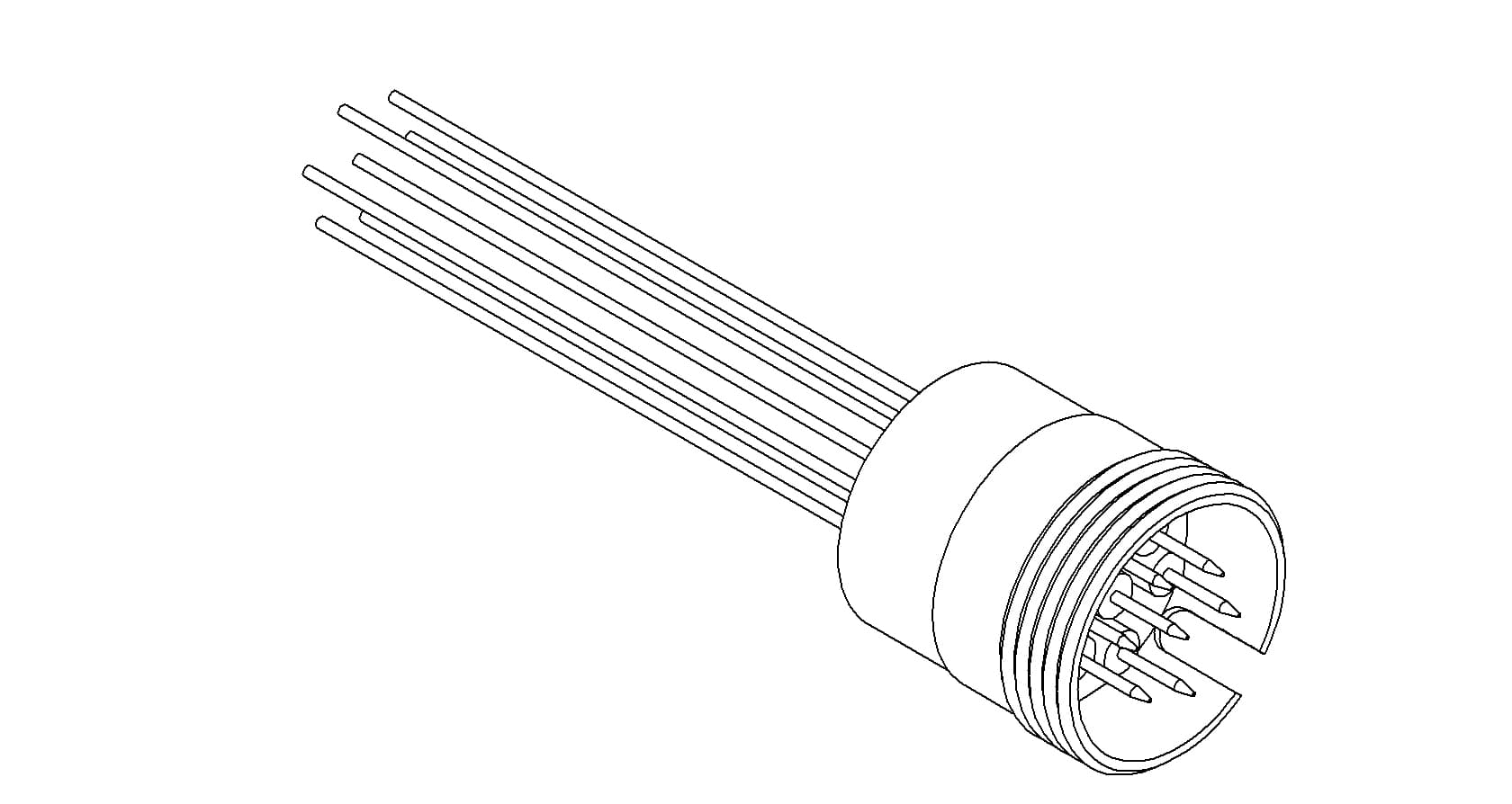MULTIPIN, 7 PIN, 500V, 3.5A, WELD