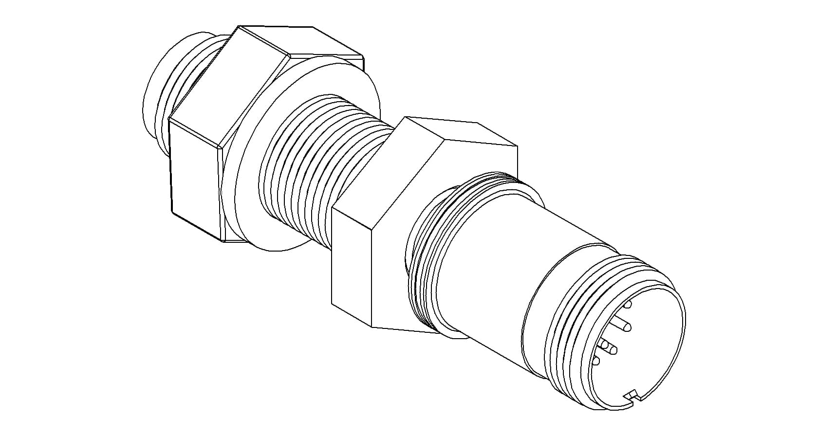 MULTIPIN, 10 PIN, 700V, 10A, DOUBLE-ENDED, BASEPLATE