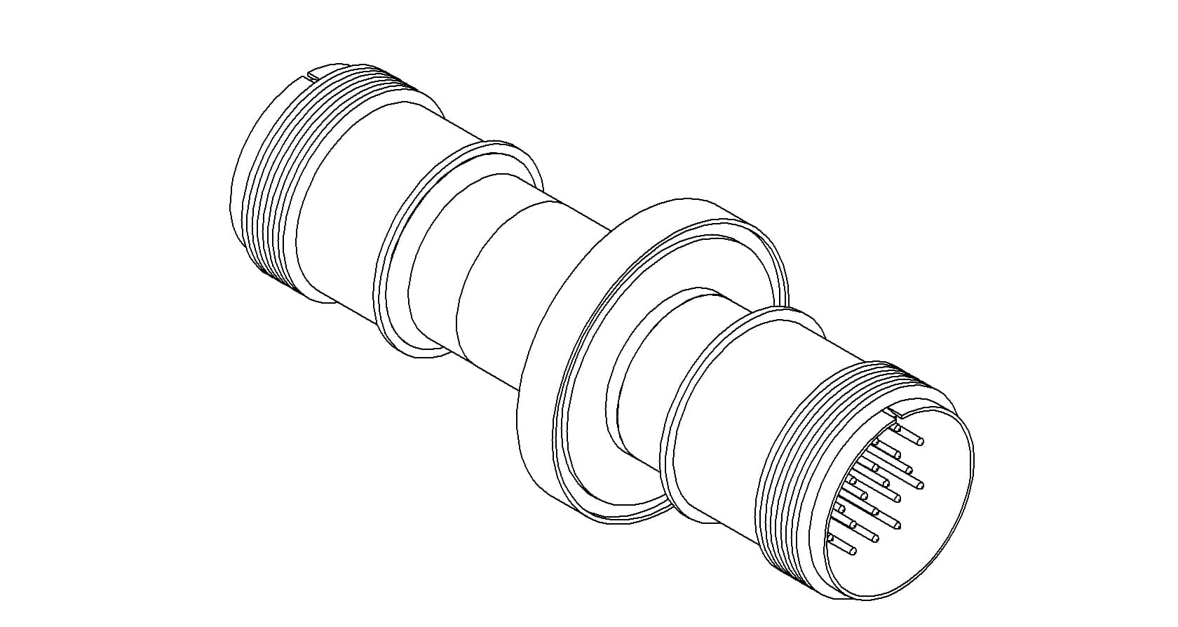 MULTIPIN, 20 PIN, 700V, 10A, DOUBLE-ENDED, WELD 제품 이미지