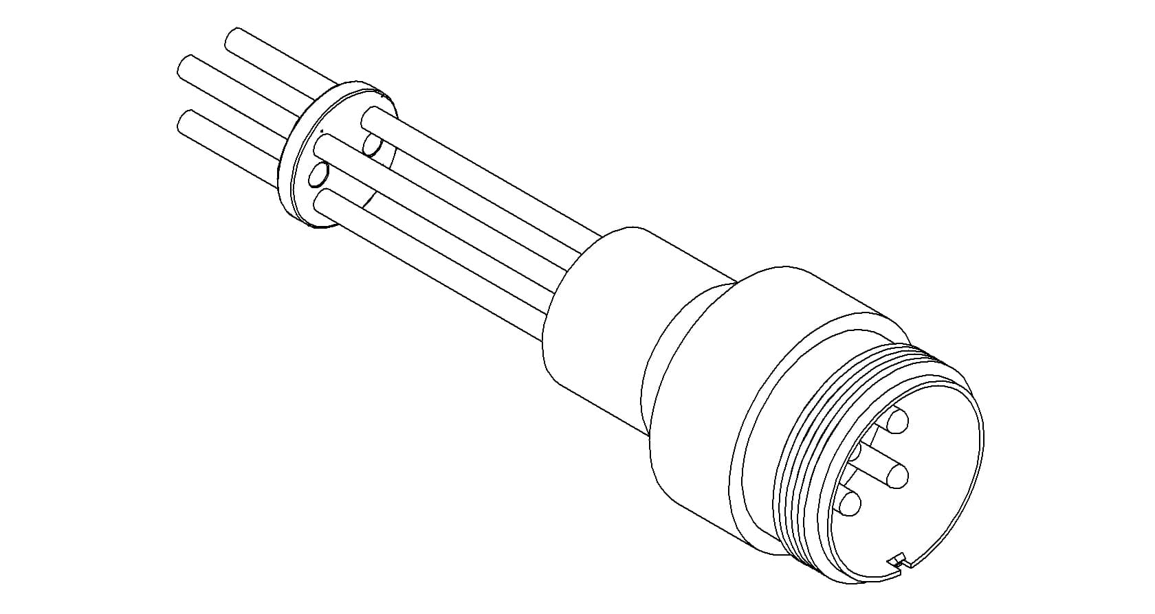 MULTIPIN, 4 PIN, 700V, 25A, WELD