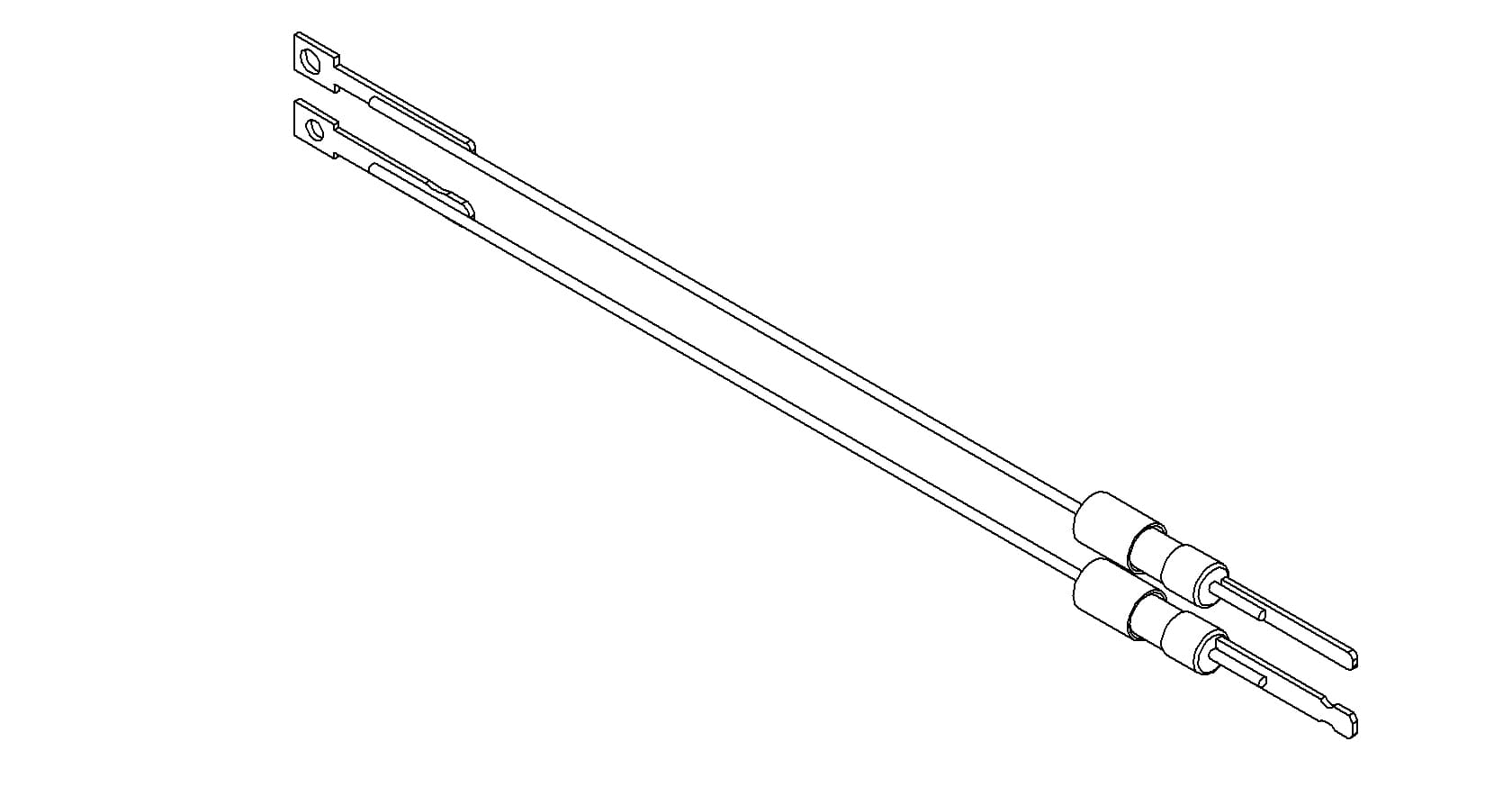 THERMOCOUPLE, TYPE C, SINGLE LEG TC PAIR, WELD