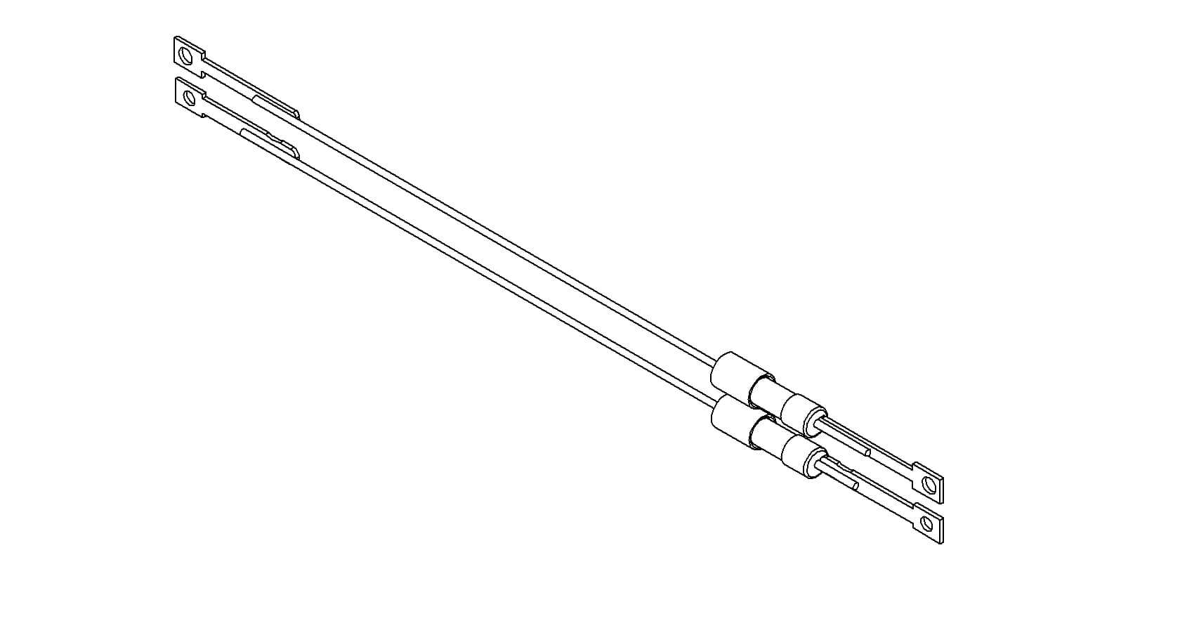 THERMOCOUPLE, TYPE J, SINGLE LEG TC PAIR, WELD 대표 이미지