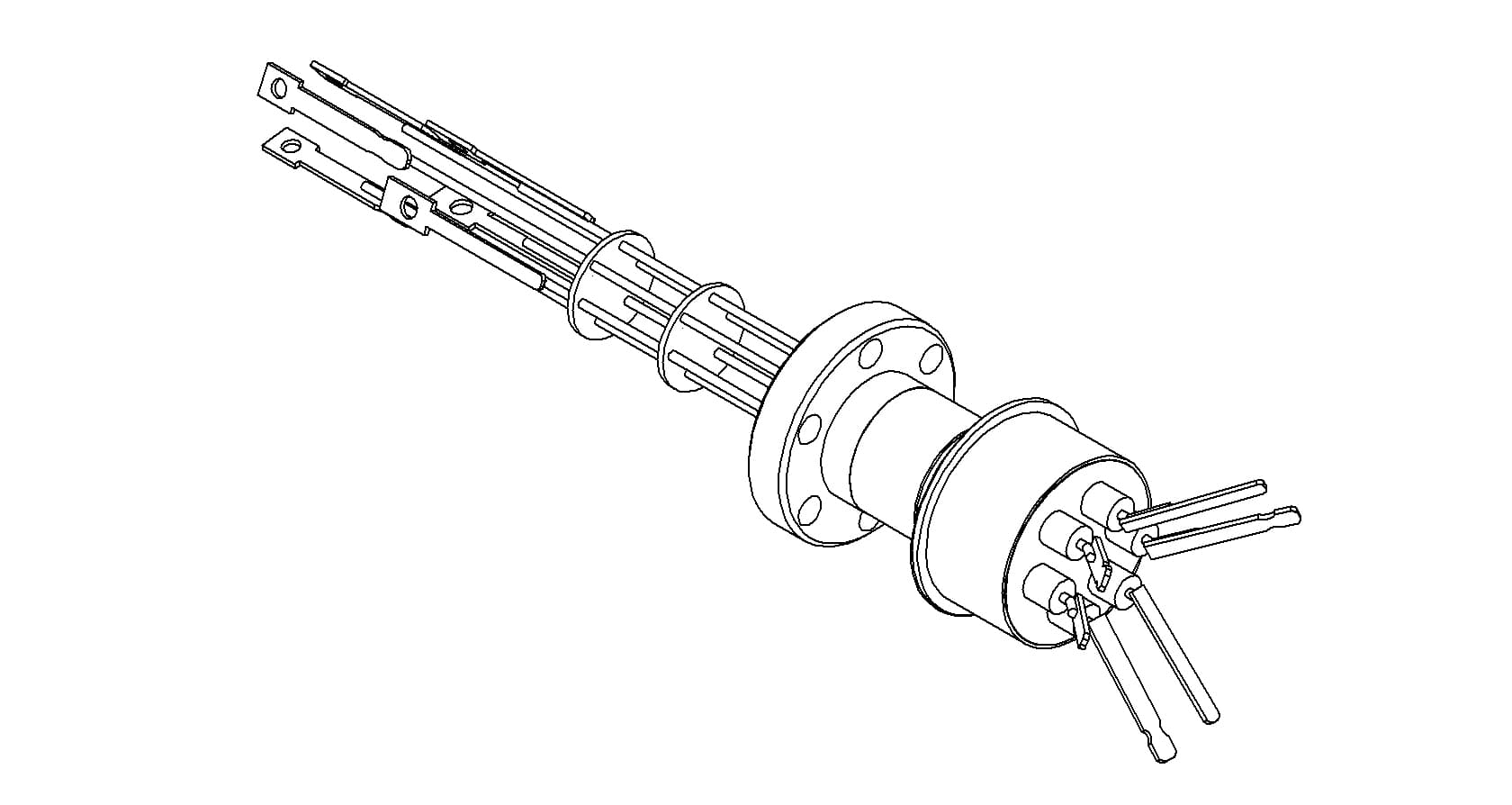 THERMOCOUPLE, TYPE K, 3 PAIR, CONNECTOR, 133CF