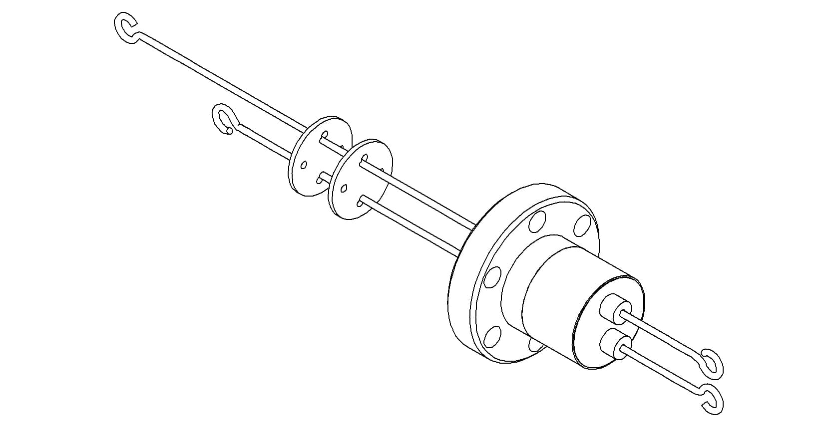 THERMOCOUPLE, TYPE N, 1 PAIR, SCREW-TYPE, 133CF