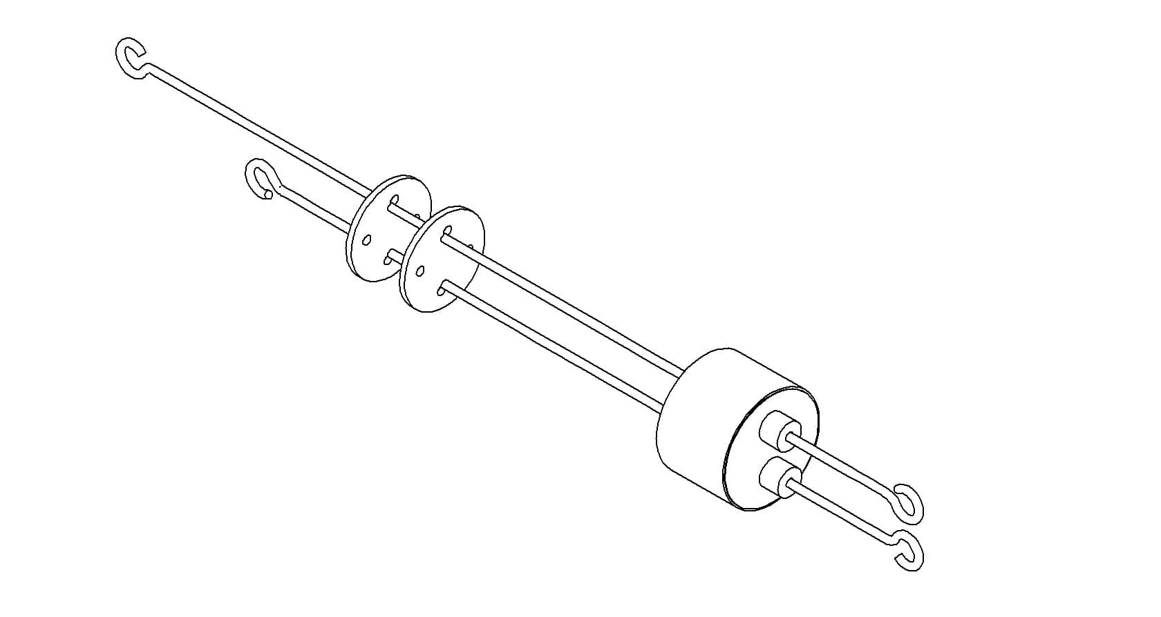 THERMOCOUPLE, TYPE R-S, 1 PAIR, SCREW-TYPE, WELD