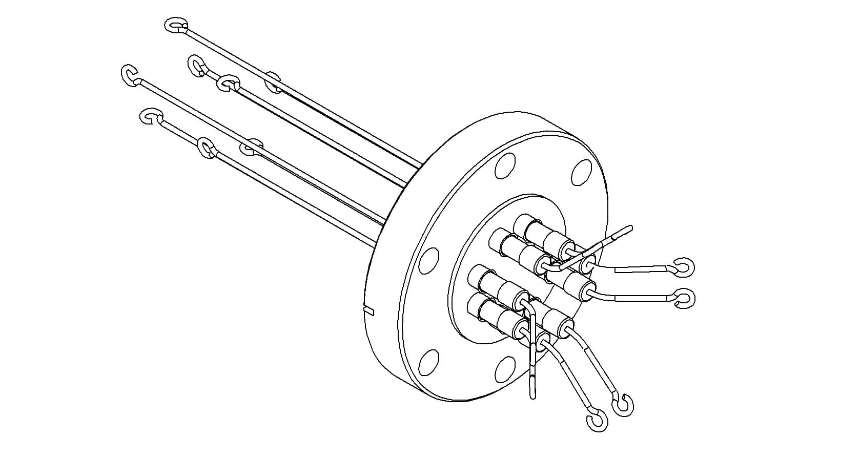 THERMOCOUPLE, TYPE R-S, 5 PAIR, SCREW-TYPE, 275CF 제품 이미지
