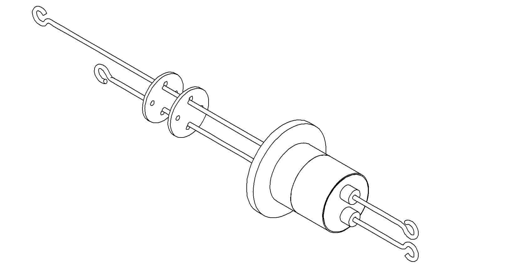 THERMOCOUPLE, TYPE T, 1 PAIR, SCREW-TYPE, QF16