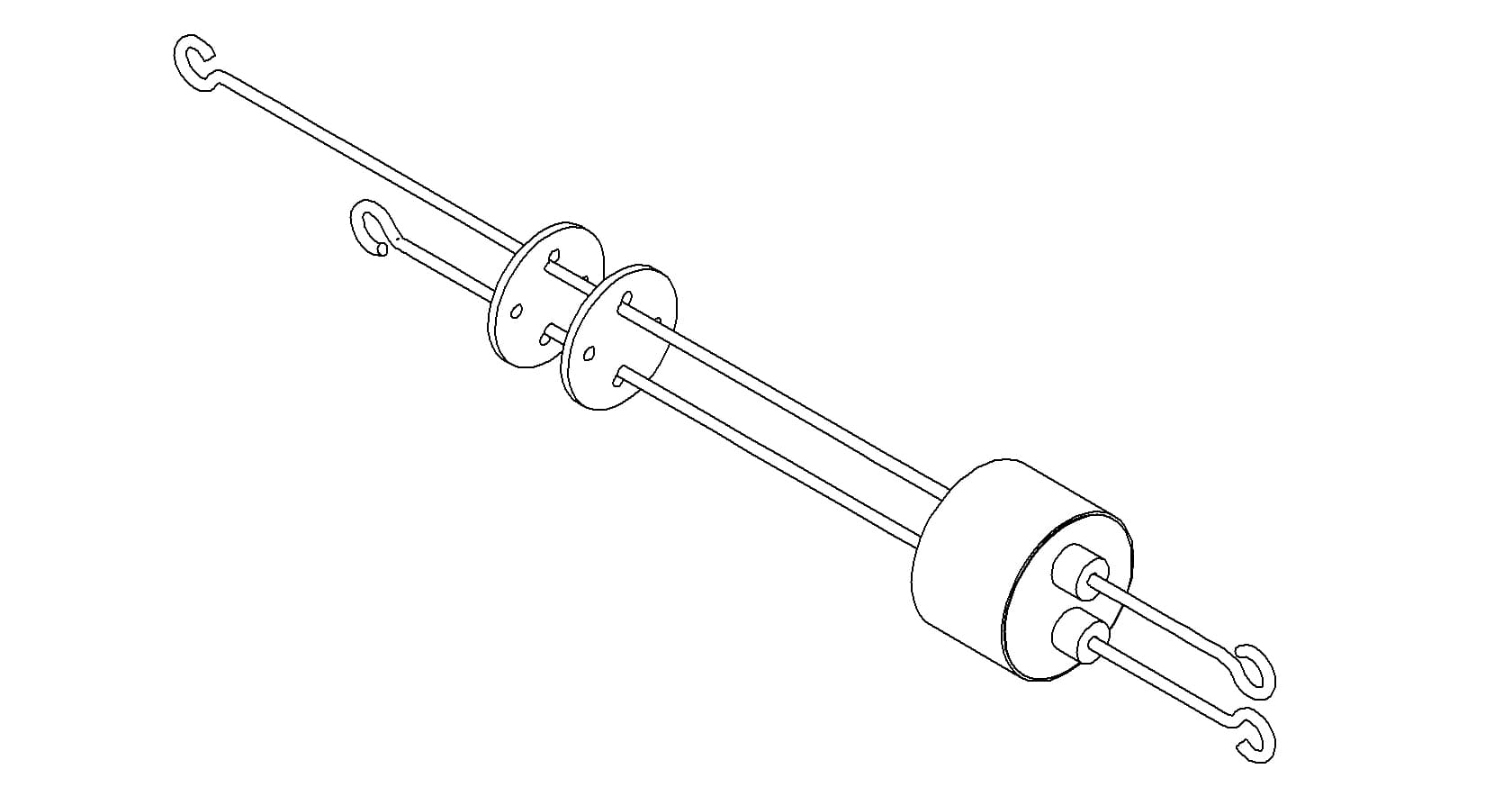 THERMOCOUPLE, TYPE T, 1 PAIR, SCREW-TYPE, WELD 제품 이미지
