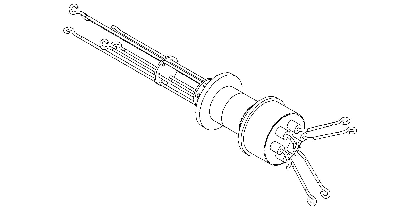 THERMOCOUPLE, TYPE T, 3 PAIR, SCREW-TYPE, QF16