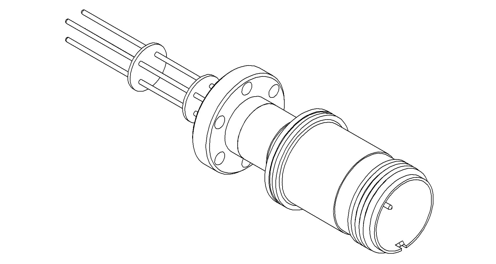 THERMOCOUPLE, TYPE E, 2 PAIR, MS CONNECTOR, 133CF 제품 이미지