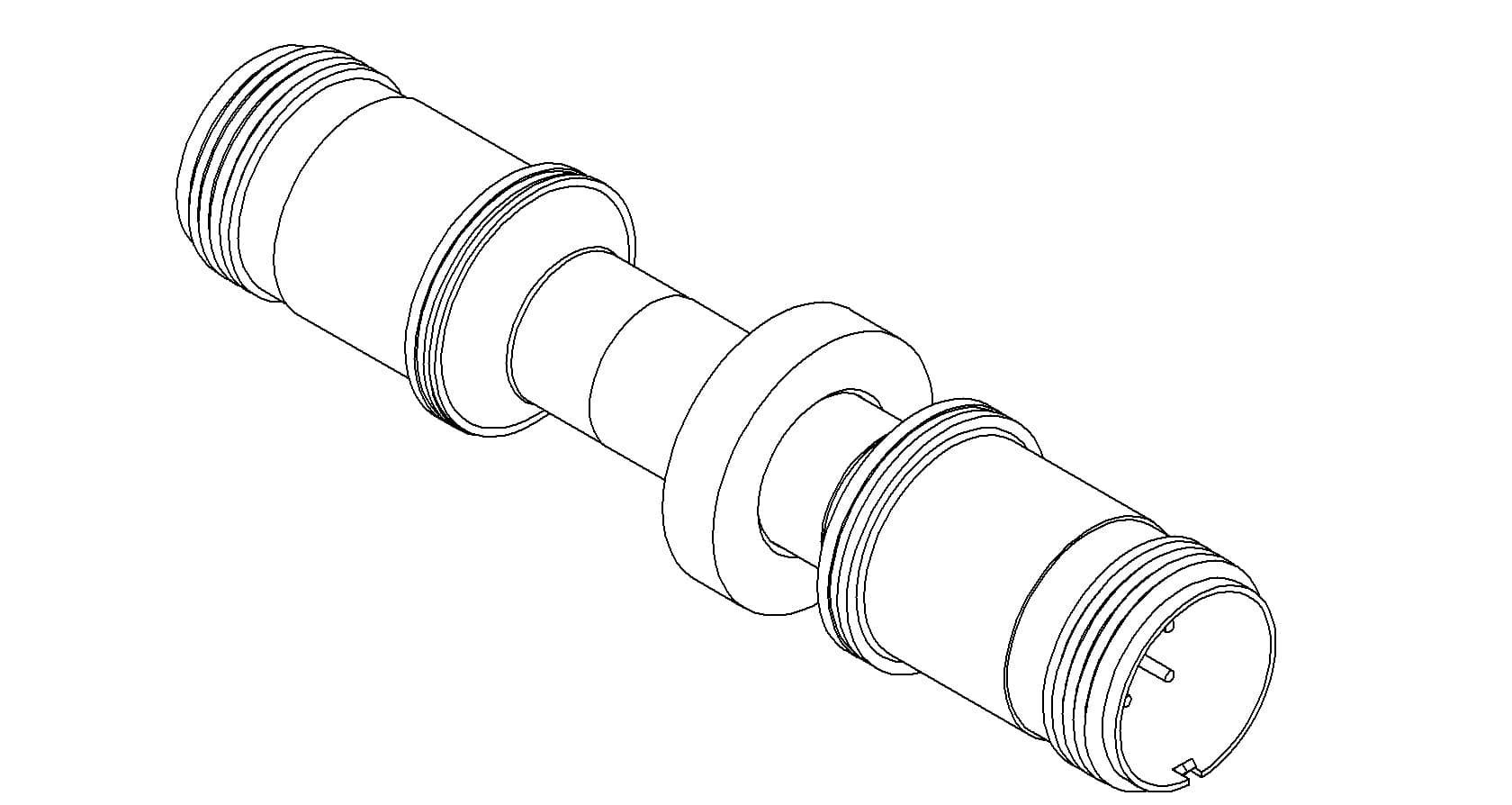 THERMOCOUPLE, TYPE J, 2 PAIR, MS CONNECTOR, DOUBLE ENDED, WELD 제품 이미지