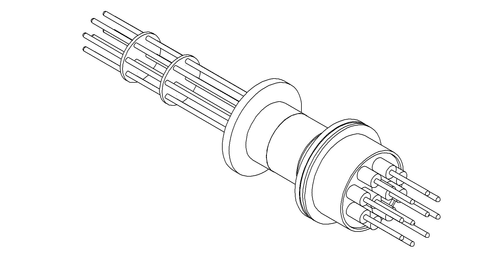THERMOCOUPLE, TYPE E, 5 PAIR, QF16