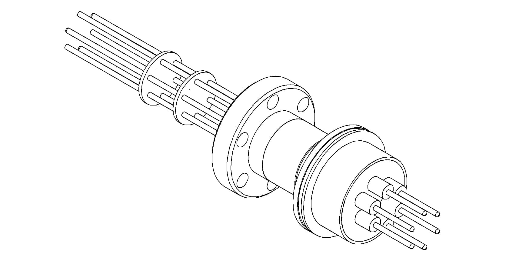 THERMOCOUPLE, TYPE K, 3 PAIR, 133CF