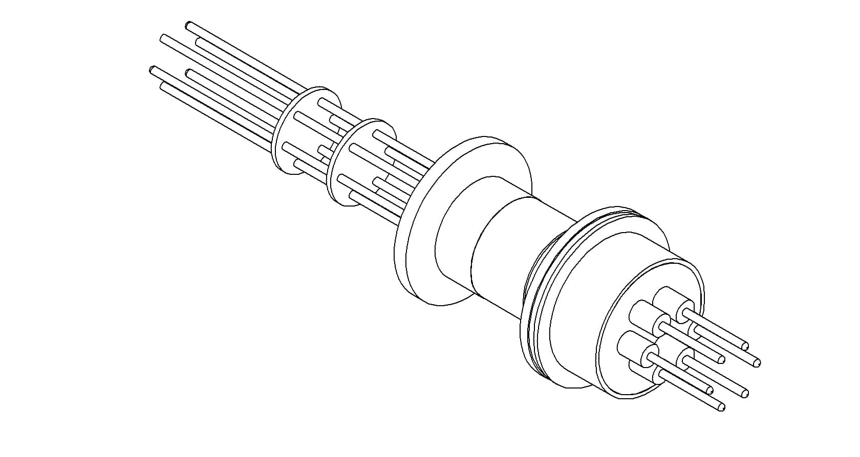 THERMOCOUPLE, TYPE K, 3 PAIR, QF16
