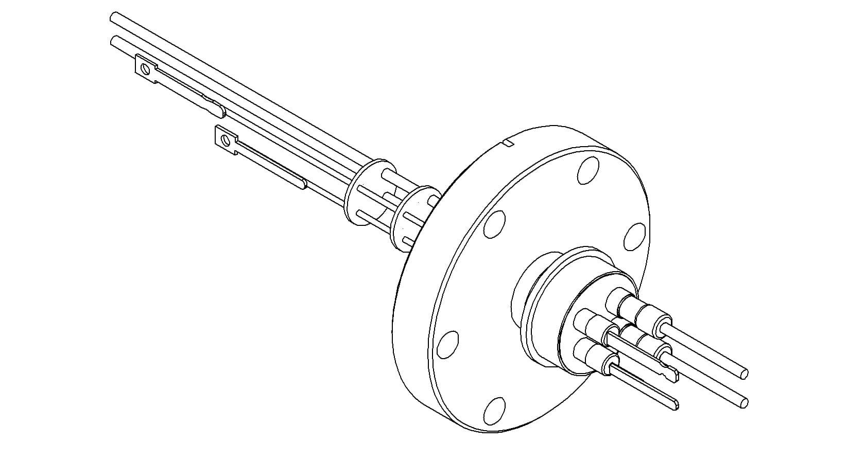 THERMOCOUPLE-POWER, TYPE C, 1 PAIR, 5KV, 30A, 2 PINS, 275CF