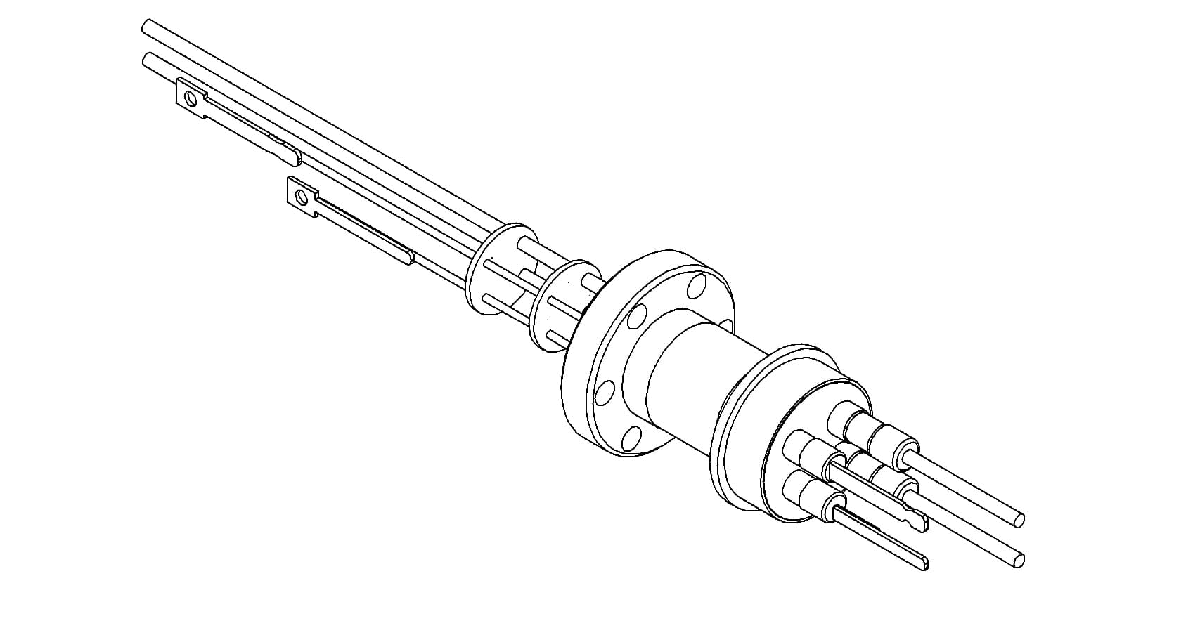 THERMOCOUPLE-POWER, TYPE E, 1 PAIR, 5KV, 30A, 2 PINS, 133CF