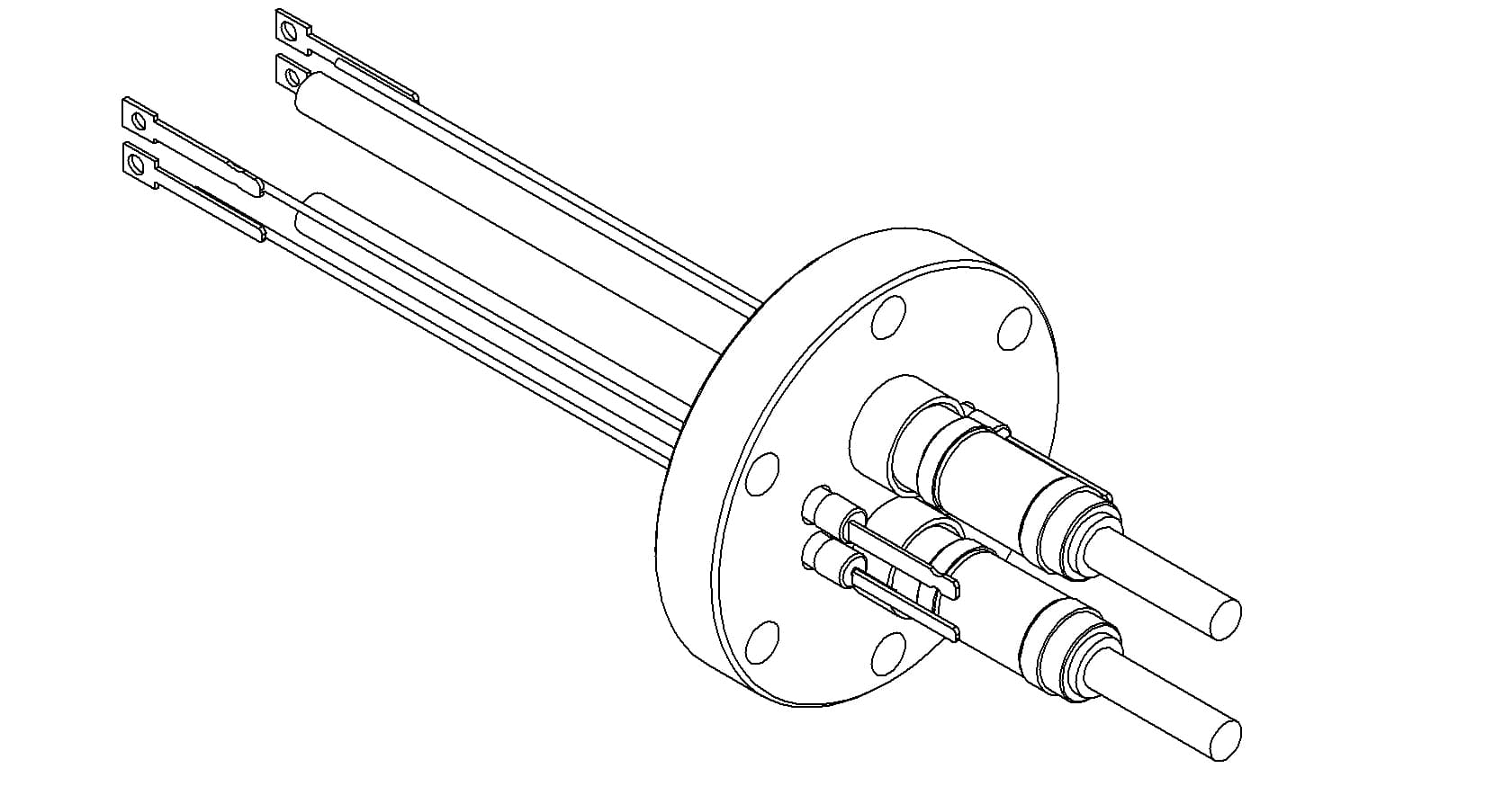 THERMOCOUPLE-POWER, TYPE E, 2 PAIR, 5KV, 150A, 2 PINS, 275CF