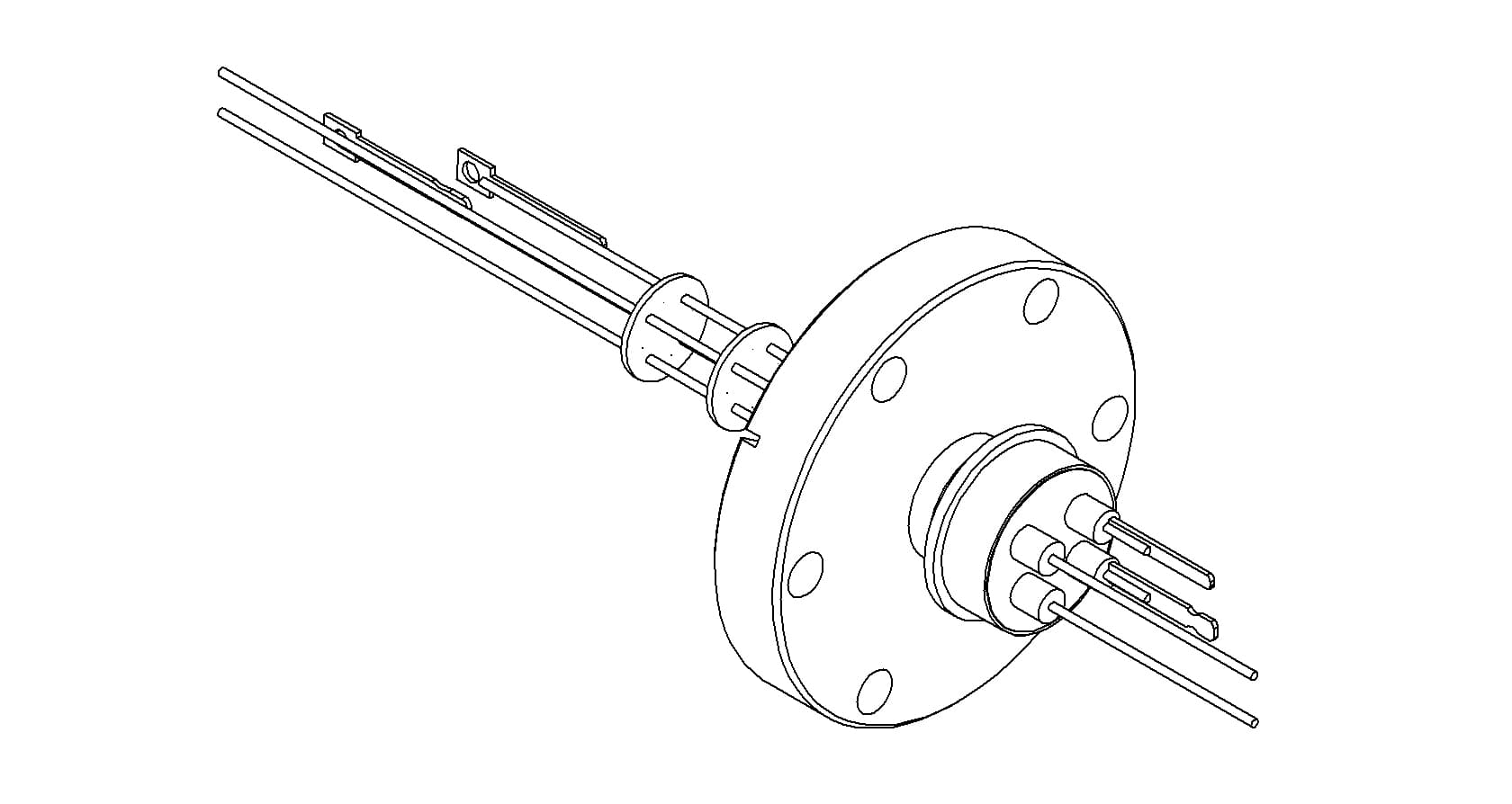 THERMOCOUPLE-POWER, TYPE K, 1 PAIR, 1KV, 5A, 2 PINS, 275CF