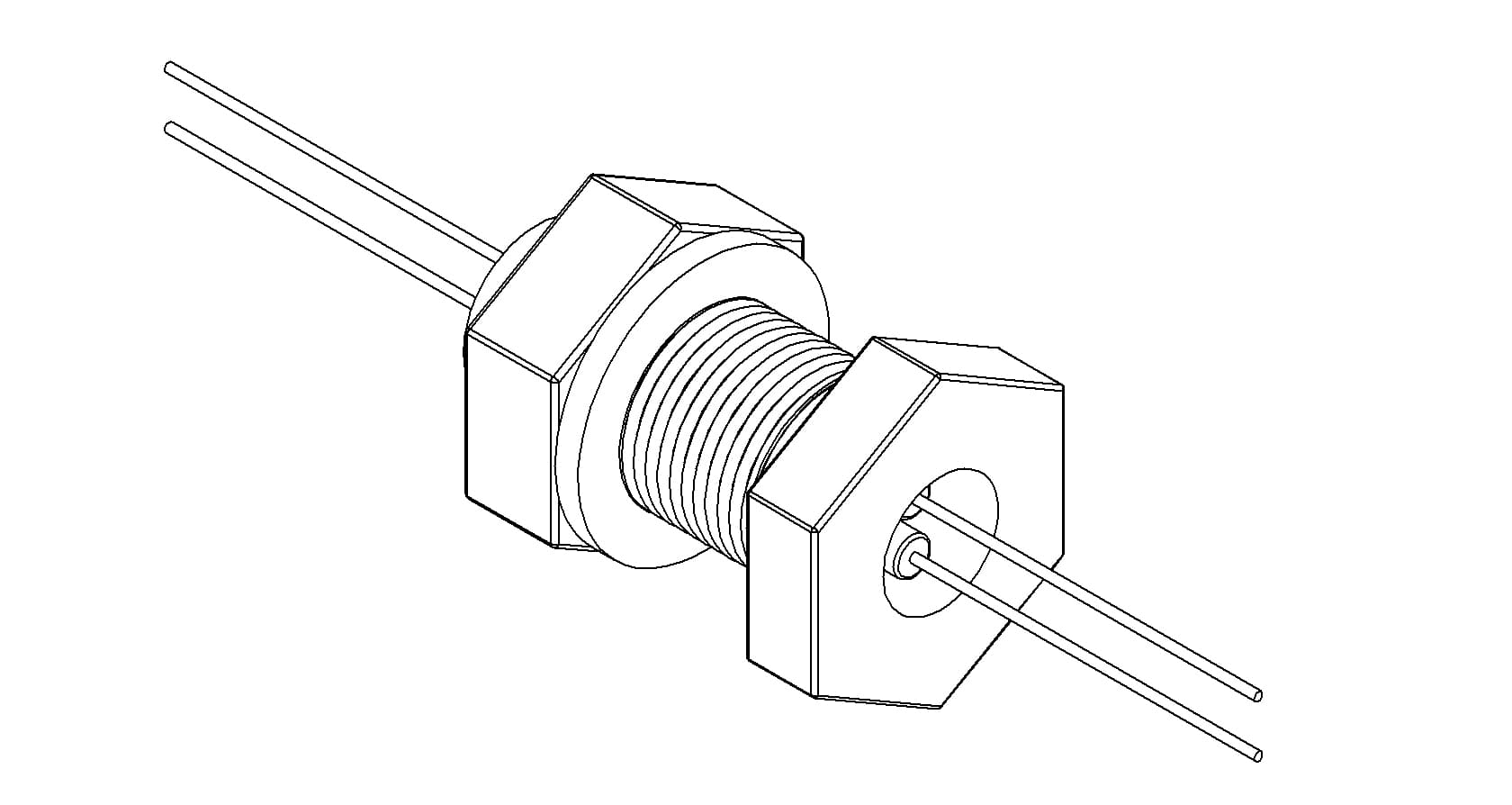 POWER, 1KV, 1A, 2PIN, STAINLESS STEEL, BASEPLATE