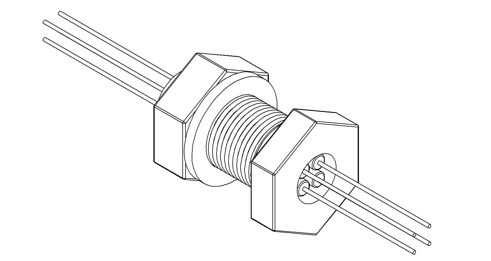 POWER, 1KV, 1A, 4PIN, STAINLESS STEEL, BASEPLATE