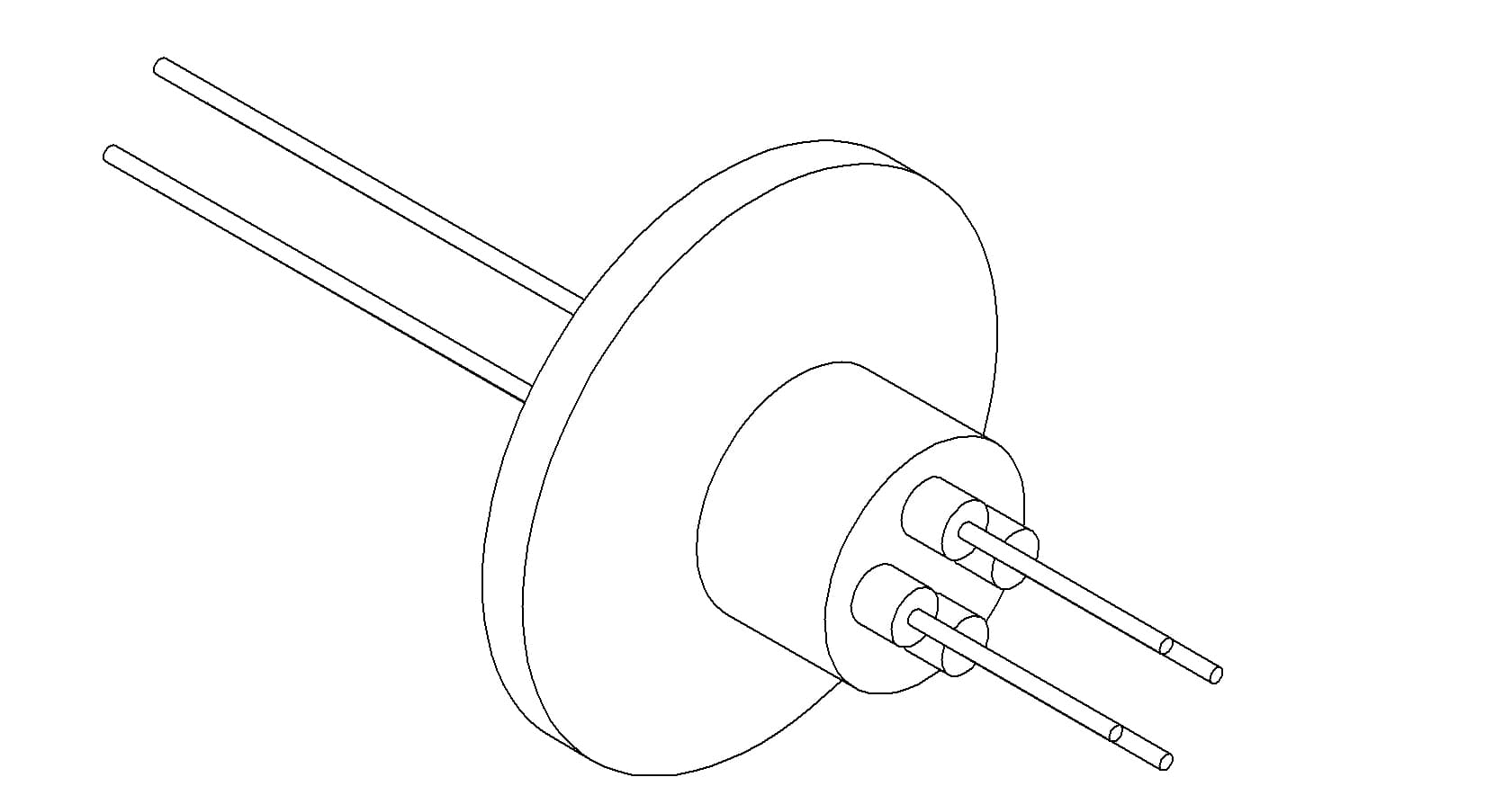 POWER, 500V, 15A, 4PIN, COPPER, QF16