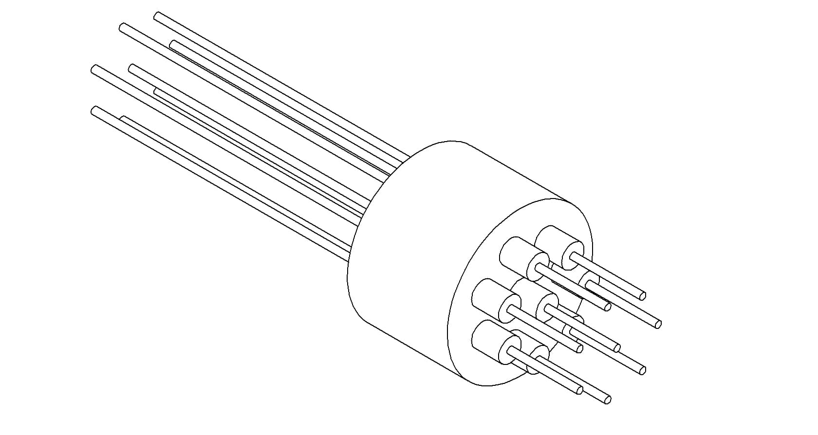 POWER, 500V, 1A, 8PIN, STAINLESS STEEL, WELD