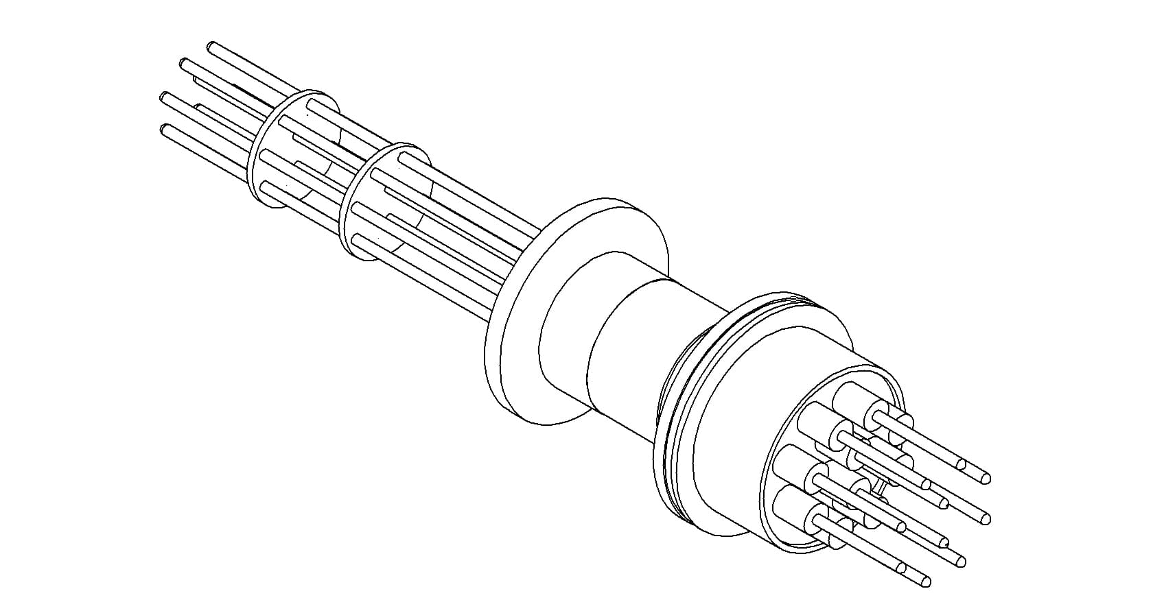POWER, 2KV, 10A, 10PIN, ALUMEL, QF16