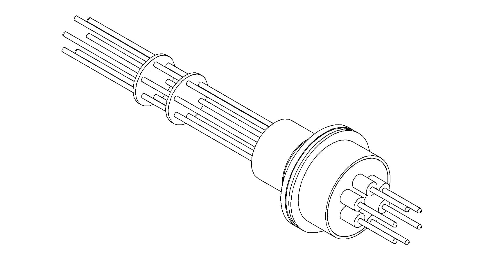 POWER, 2KV, 10A, 6PIN, ALUMEL, WELD