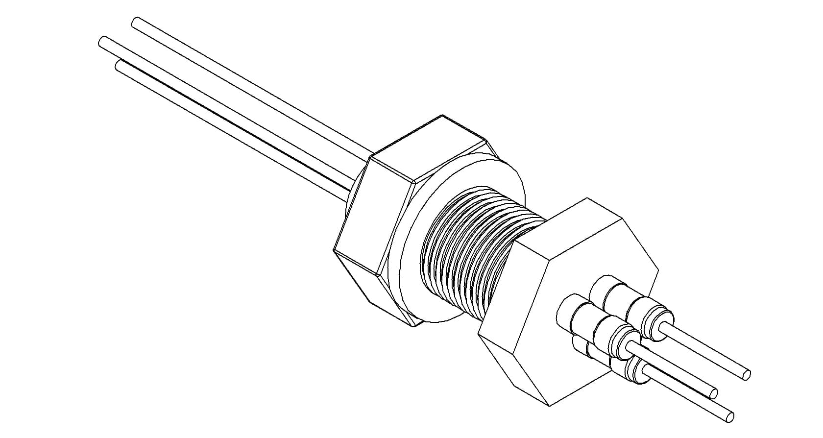 POWER, 2KV, 15A, 3PIN, NICKEL, BASEPLATE