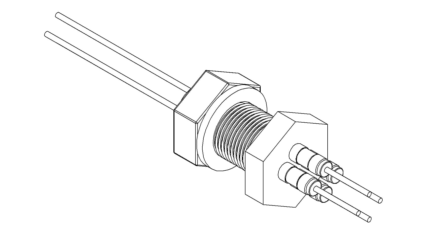 POWER, 2KV, 50A, 4PIN, COPPER, BASEPLATE