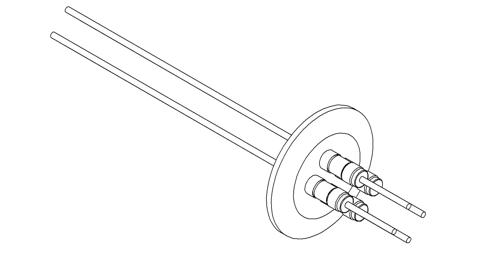 POWER, 5KV, 15A, 4PIN, NICKEL, QF40