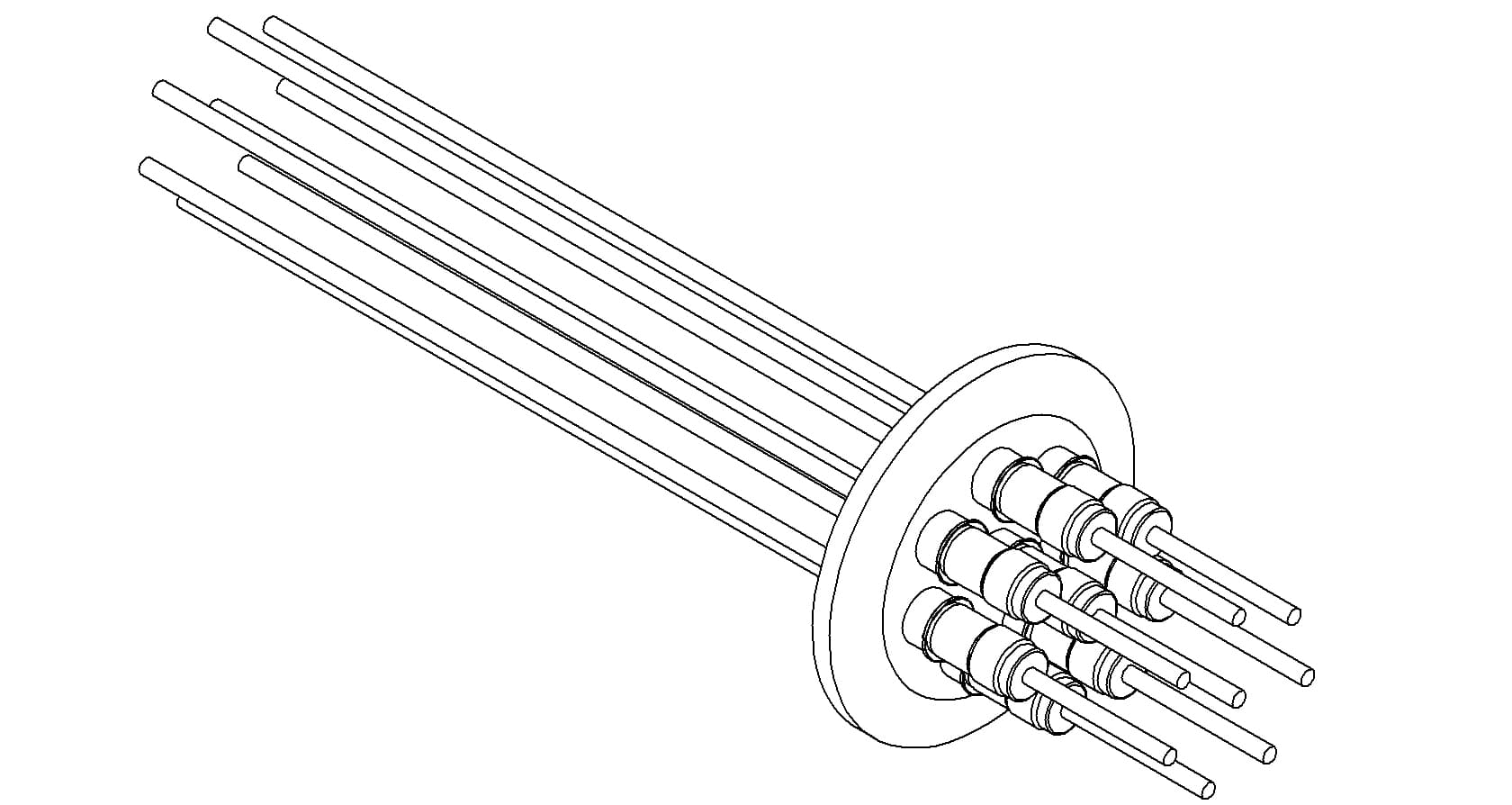 POWER, 5KV, 15A, 8PIN, NICKEL, QF40