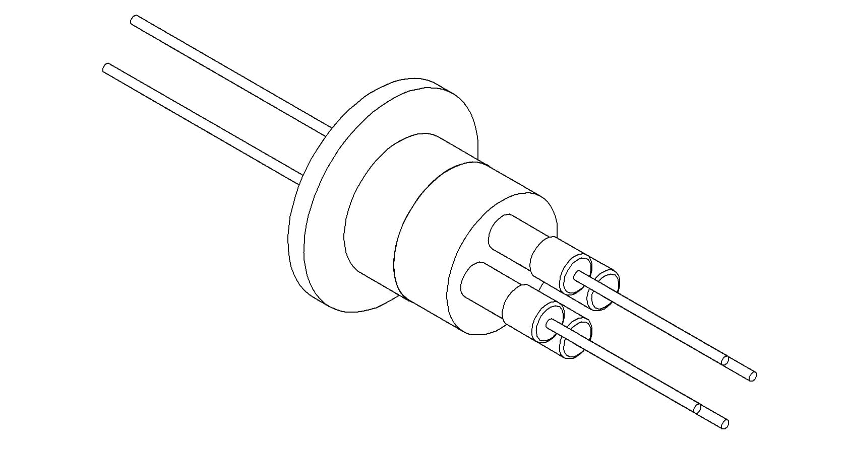 POWER, 5KV, 1A, 4PIN, STAINLESS STEEL, QF16