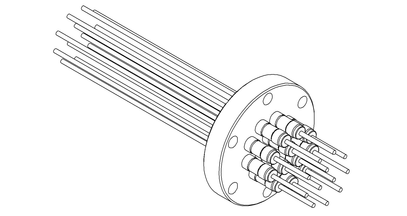 POWER, 5KV, 50A, 12PIN, COPPER, 275CF