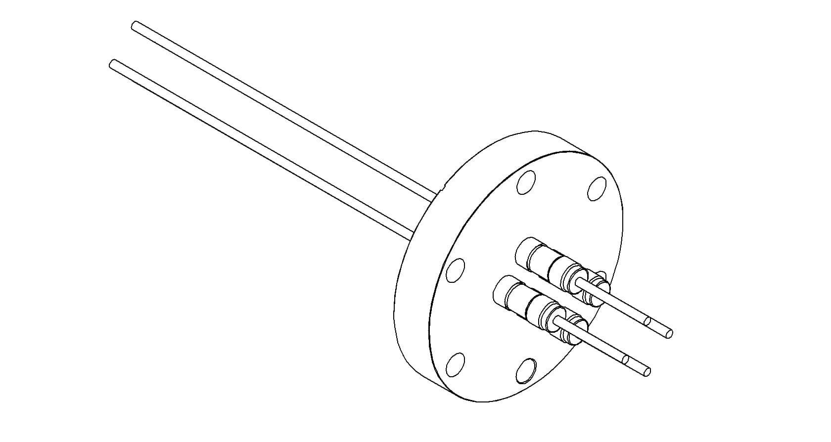 POWER, 5KV, 50A, 4PIN, COPPER, 275CF