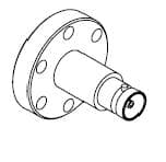 COAXIAL, BNC, 1 PIN, GROUNDED SHIELD, 133CF, NO CONNECTOR 제품 이미지