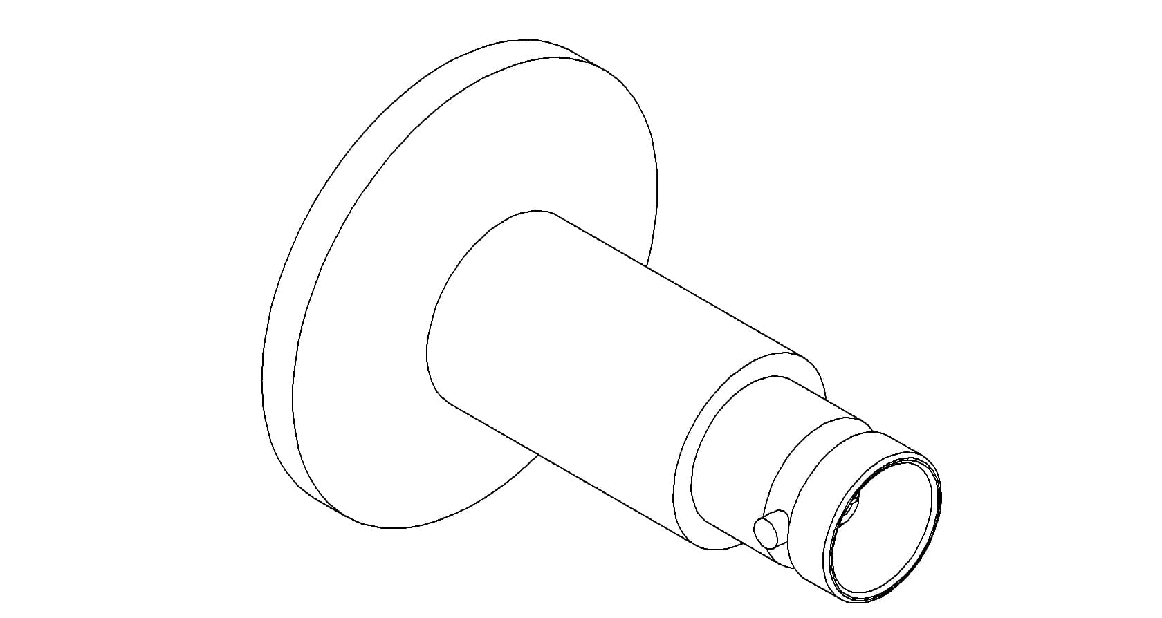 COAXIAL, BNC, 1 PIN, GROUNDED SHIELD, QF16