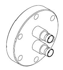 COAXIAL, BNC, 2 PINS, GROUNDED SHIELD, 275CF, NO CONNECTOR 대표 이미지