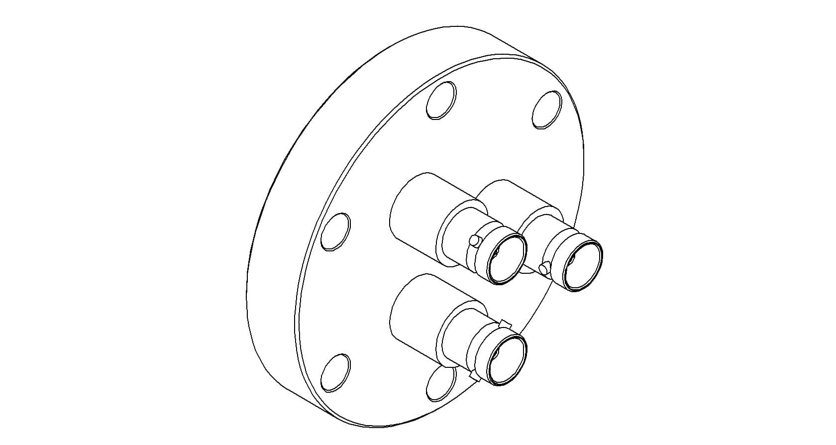 COAXIAL, BNC, 3 PINS, GROUNDED SHIELD, 275CF